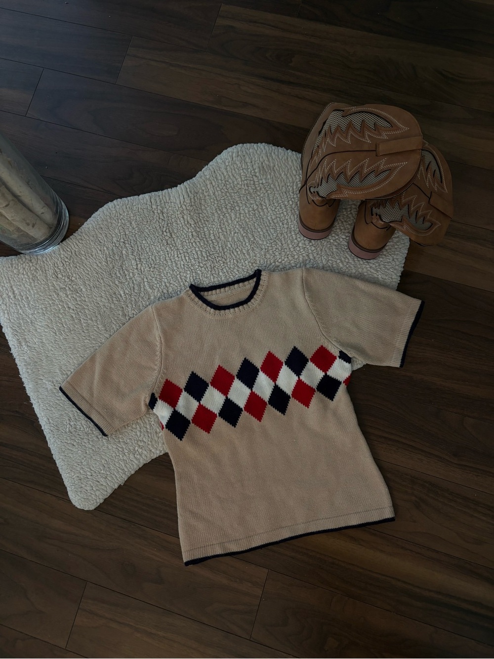 🤎VINTAGE KNITTED SHIRT